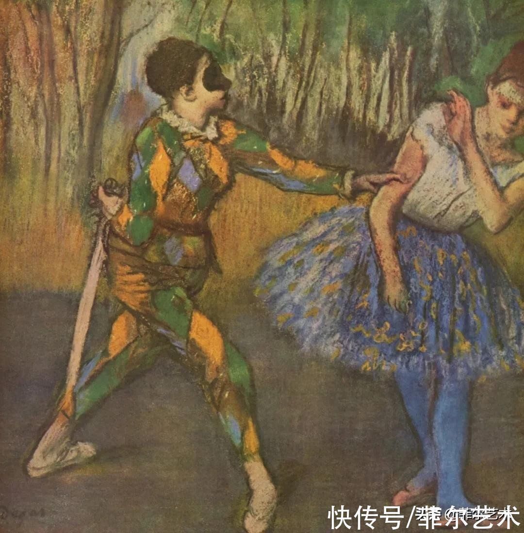 法国@法国艺术大师埃德加·德加舞女125幅油画作品,美翻了