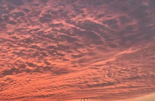 老年|美上了天！福州云彩刷屏了