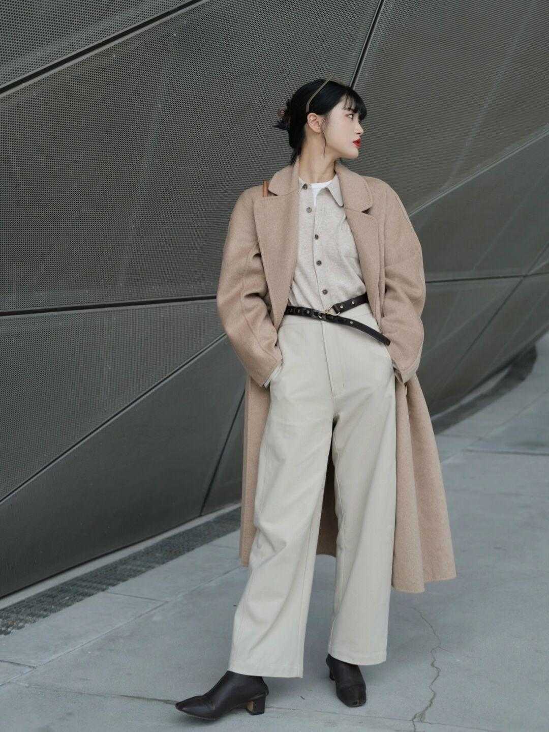 阔腿裤|大衣买很多却不会穿?让潮人带你凹造型,美得很惊艳!