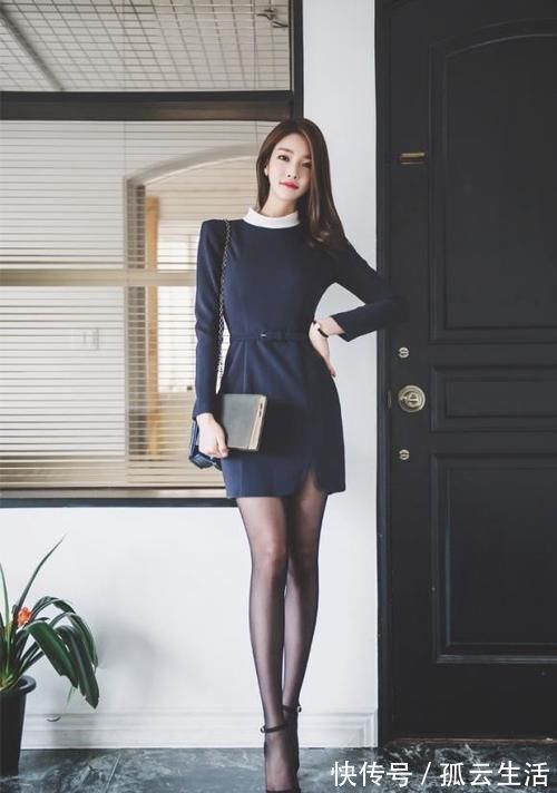 穿搭 美女穿搭：职场范十足的修身裙，干练有素，高冷极了！