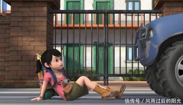 强哥|熊出没光头强初次见赵琳,就撒了个大谎言,赵琳听完都懵了