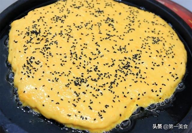 香酥|南瓜这样做太好吃了，简单一烙，香酥柔软又解馋，做一盘不够吃