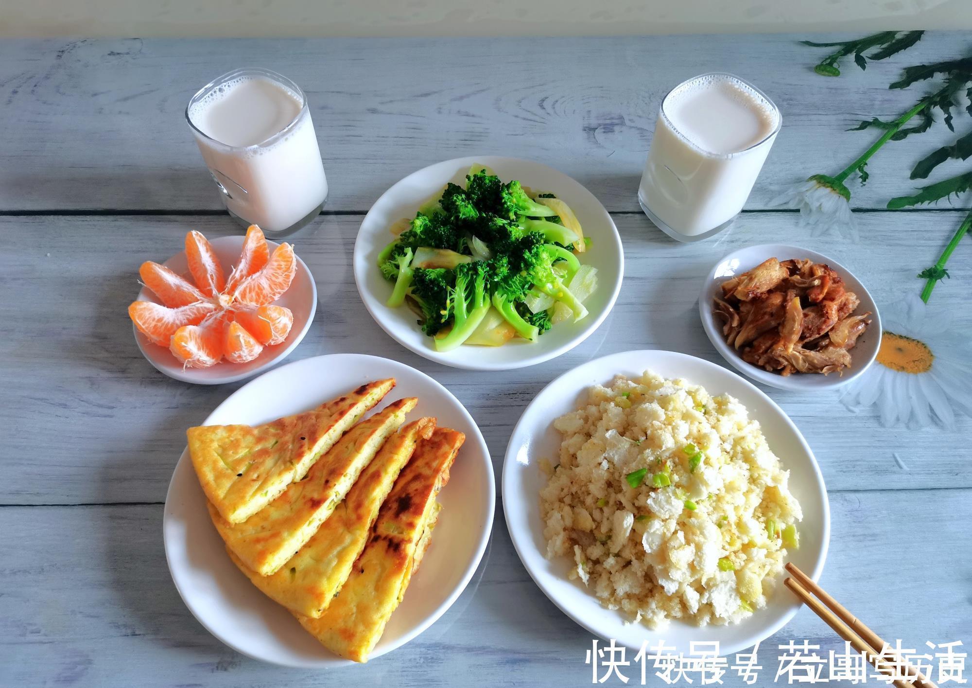 上有老下有小|中年夫妻的5天早餐,每天一个花样,网友:让人羡慕的生活