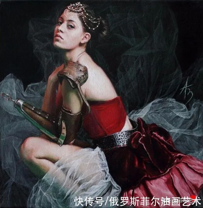 曼努克&自然野性!亚美尼亚女艺术家曼努克的唯美油画作品欣赏