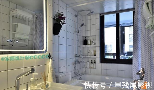 门厅|北京发现一对夫妇的45㎡小家,木头巧妙吊顶,让小宅古朴又时尚!
