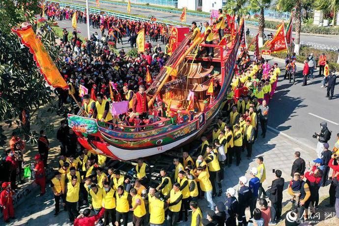 福建厦门同安第152届“送王船”文化节举行