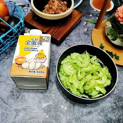 苦瓜|#蛋趣体验#肉末苦瓜蛋