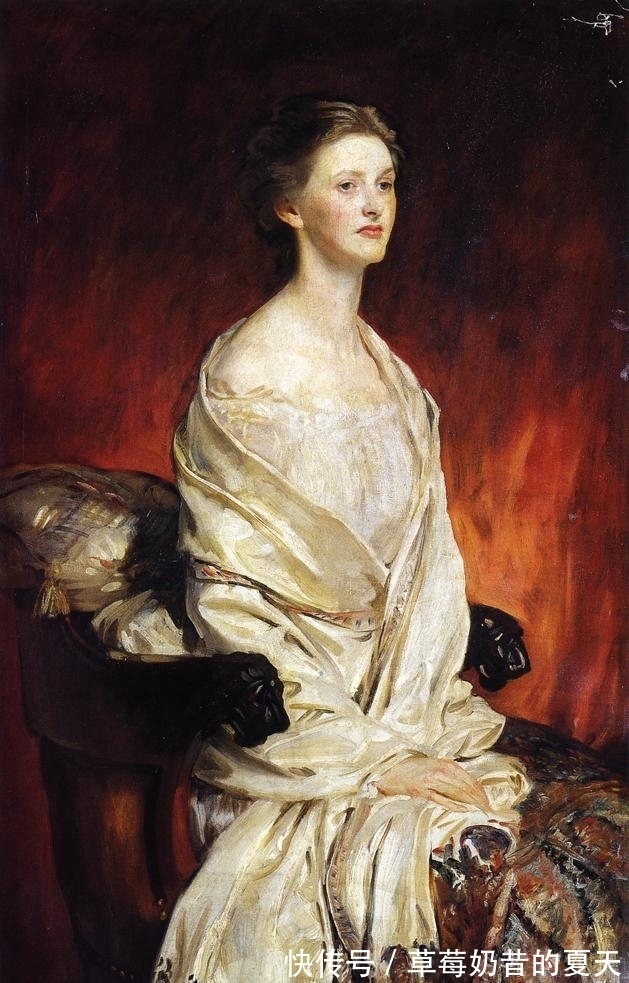 画家#绘画风格成为绘画软件定制画刷,他就是萨金特,一位现实主义画家