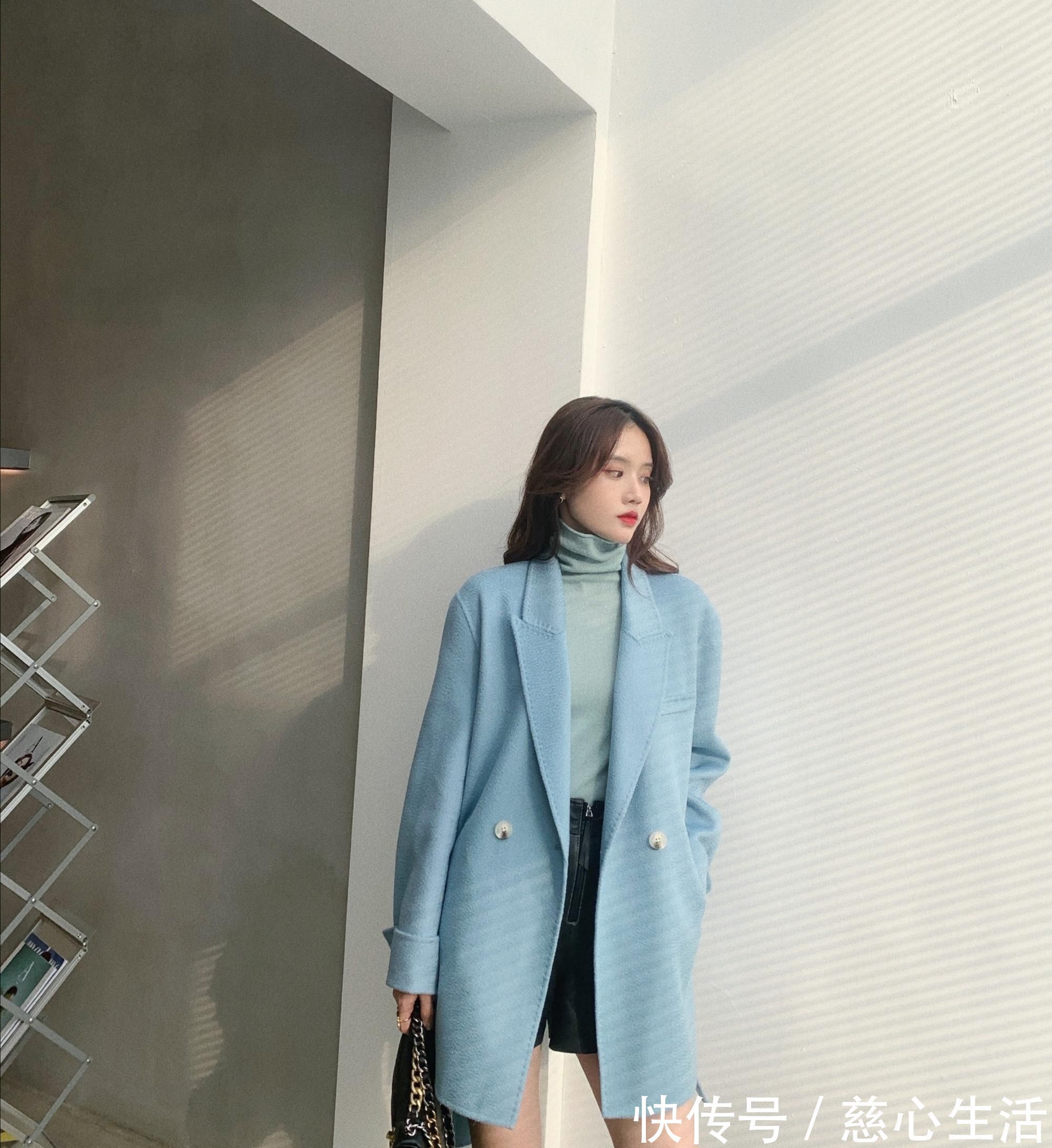 大衣 冬季别总穿黑色羽绒服,这些穿搭保暖又好看,你确定不get吗?