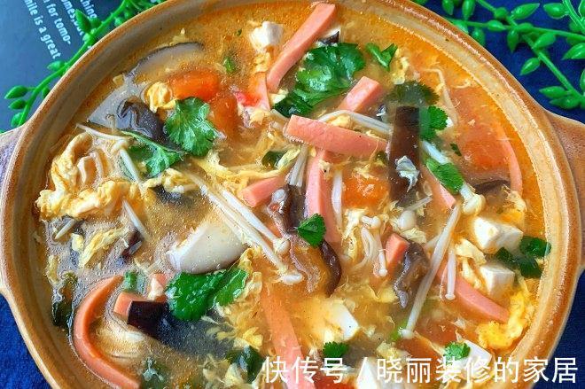 天气越来越冷，送您低脂的家常酸辣汤，酸辣过瘾，好喝还不胖哦