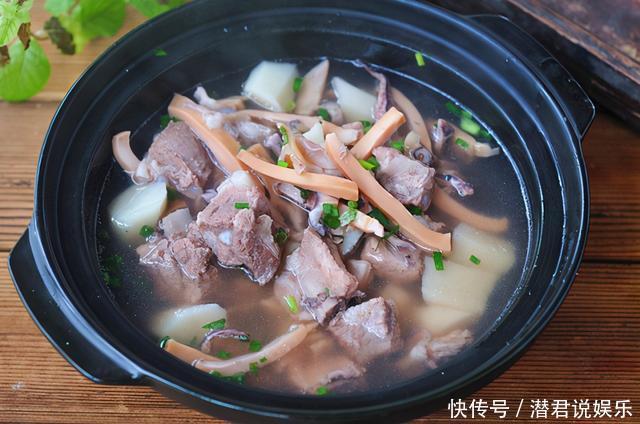 人称它“女人菜”,缺点就是有点贵!炖墨鱼!女人别舍不得