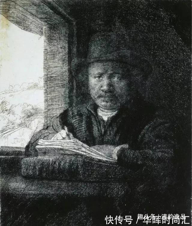 绘画史!欧洲17世纪最伟大的画家之一,伦勃朗素描作品欣赏