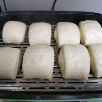  馒头|第一次尝试刀切牛奶馒头，没想到这么好吃