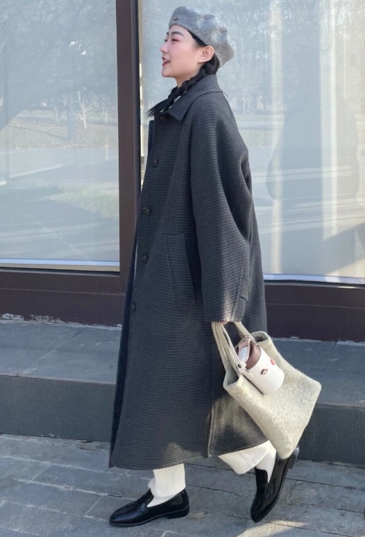 搭配 讲真的,冬天还是穿毛呢大衣更洋气,这些搭配温柔优雅又有格调