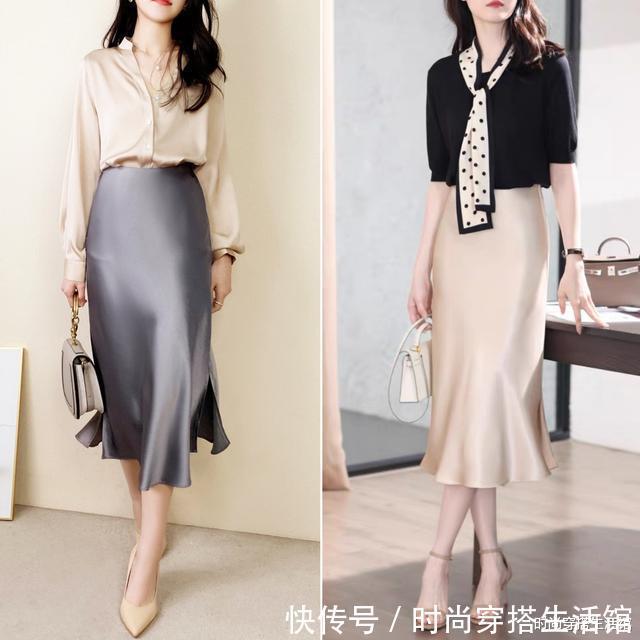 t恤|?40+女人别再穿大妈装了，跟着这位博主这样穿，时髦减龄又气质