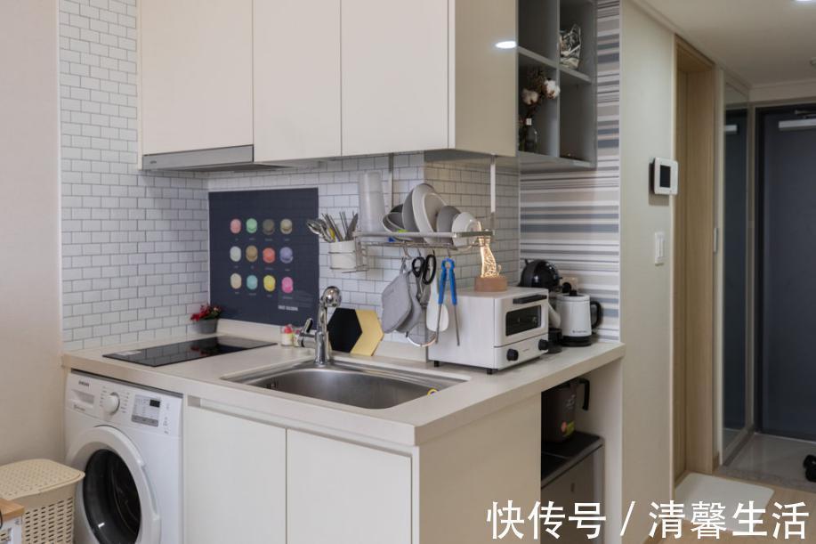 衣柜|同小区买两套21㎡公寓,一套给儿子,一套给女儿,各自开始独立