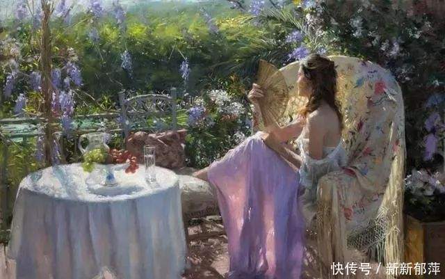 衬布#这位老画家笔下的人物身材,女人看了都羡慕!