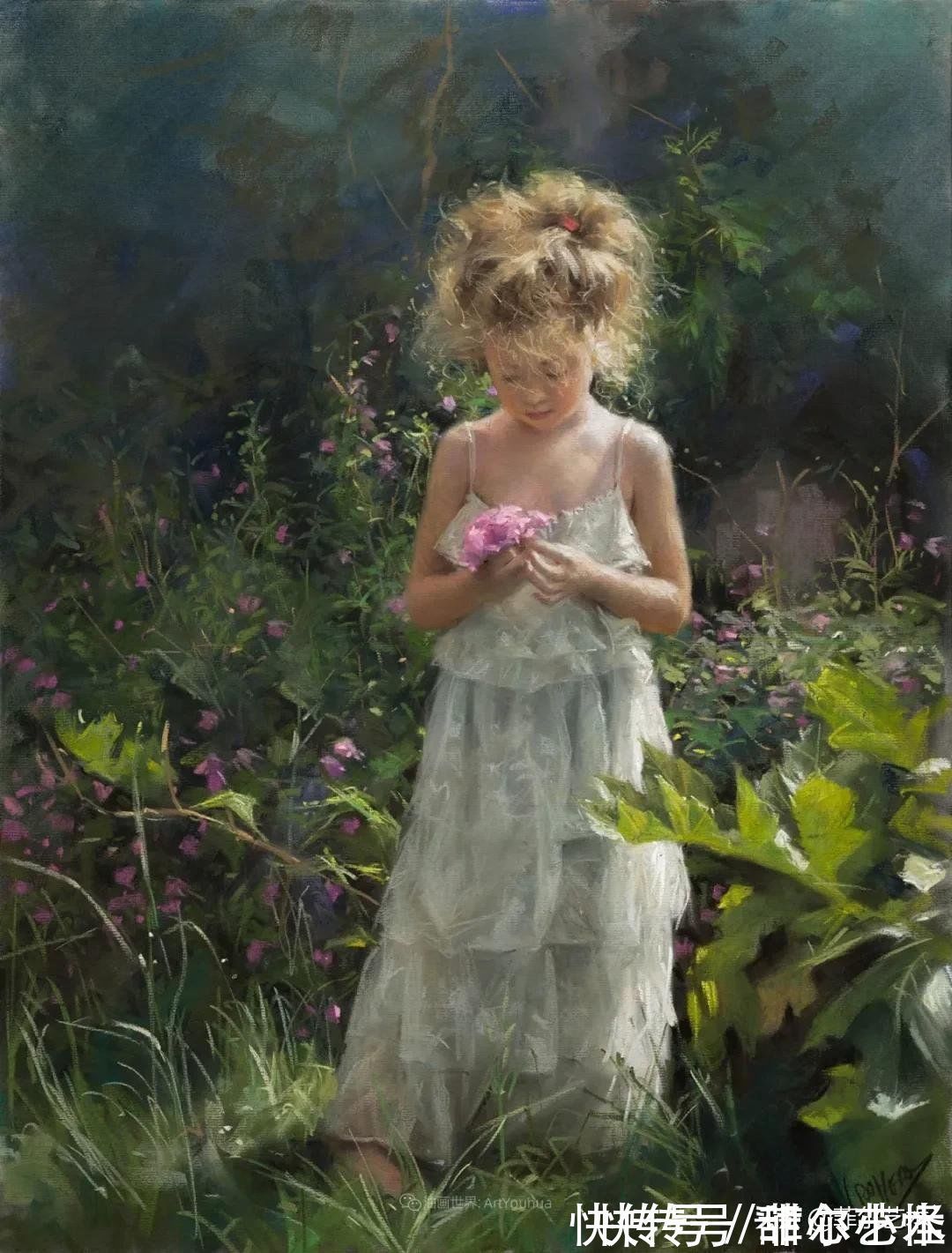 罗梅罗!婀娜多姿,美丽动人~西班牙画家维森特·罗梅罗·雷东多油画欣赏