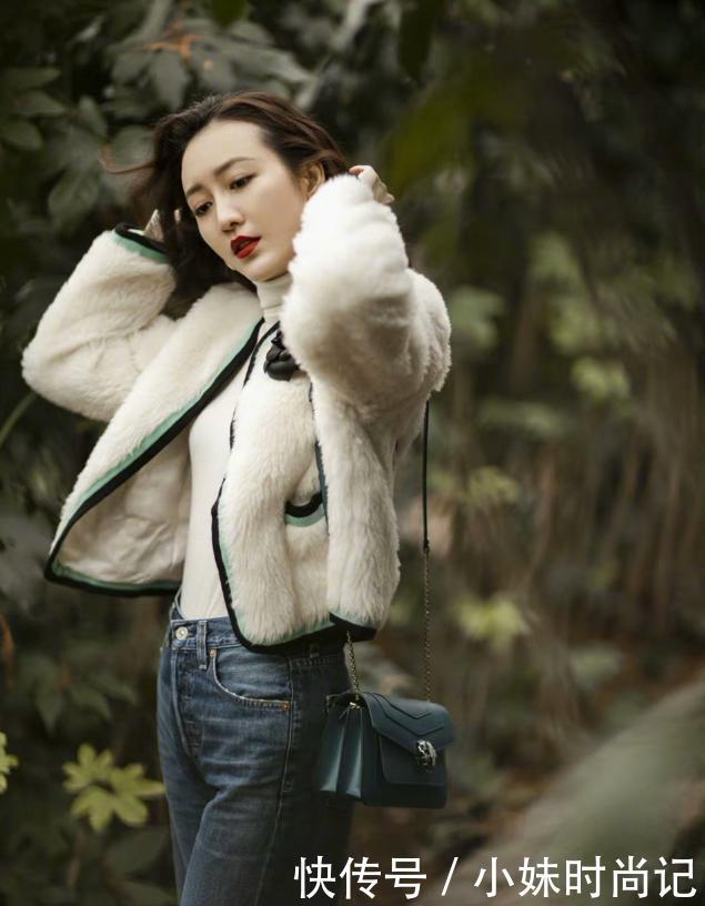 与流量小花不同, 王鸥美得明艳又大气, 38岁身材状态双在线