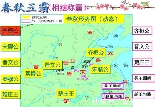 政治$浅论春秋政治，看似五霸更迭，实质不过长江黄河文化之争