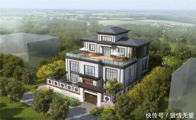 建筑|十套中式别墅设计,每一套都是经典,成为人上人只需出手盖一栋!