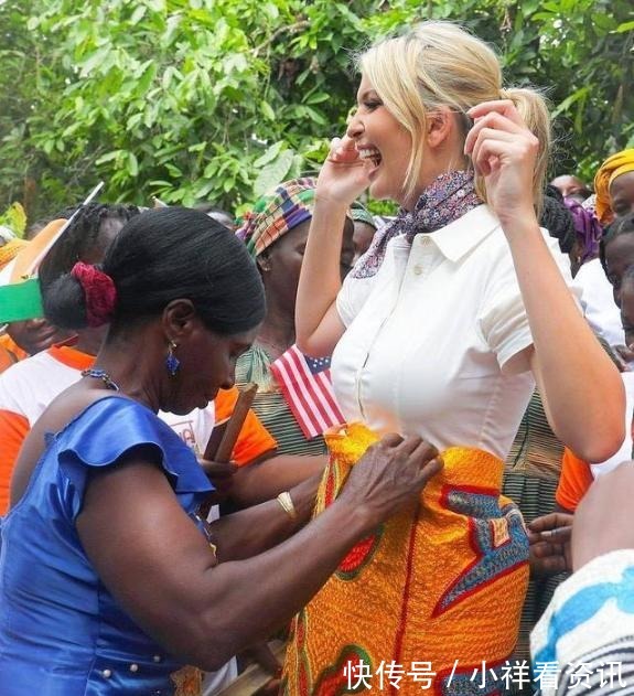 波波头|伊万卡换发型!一袭蓝色牛仔裙自带减龄感,新发型俏皮又少女