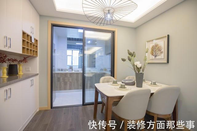 瓷砖|102平简欧三居室,清新原木淡雅淳朴给你一个会呼吸的家