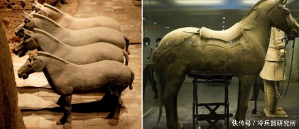 光秦兵俑有绿脸,马俑涂装也走结合风?秦始皇手办比唐三彩更精彩