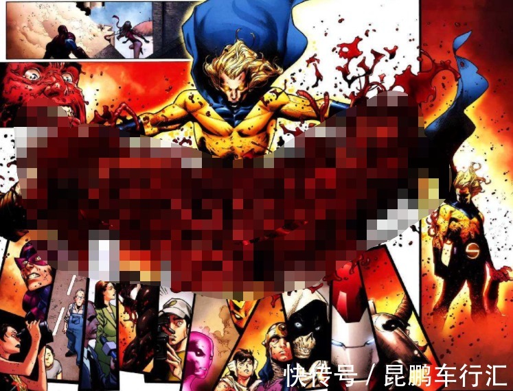 灭霸|盘点漫威最血腥的三次战斗,钢铁侠被灭霸硬生生撕扯两半