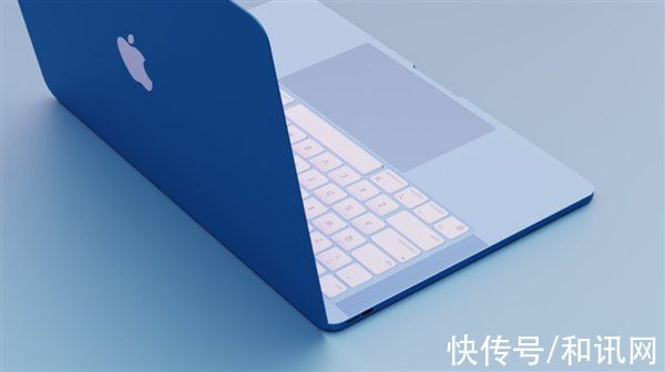 mini|苹果设计神坛崩了！新MacBook Air外形曝光：白色刘海扎眼