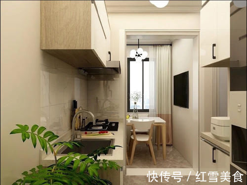卧室|厨房改成独立餐厅,卧室装个会客区,这套32㎡小户型太惊艳了!