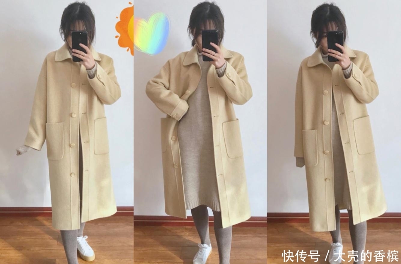 冬季|小个子冬季搭配,大衣才是首选,保暖显瘦兼备!