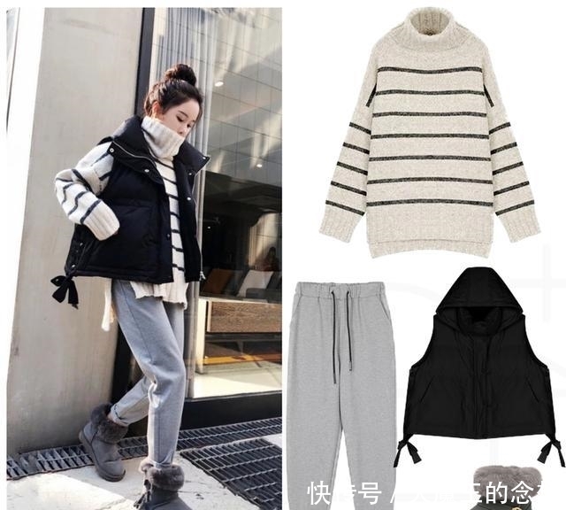 穿搭|不会搭配衣服看这里!12套高领毛衣冬天衣橱必备,照着穿就对了