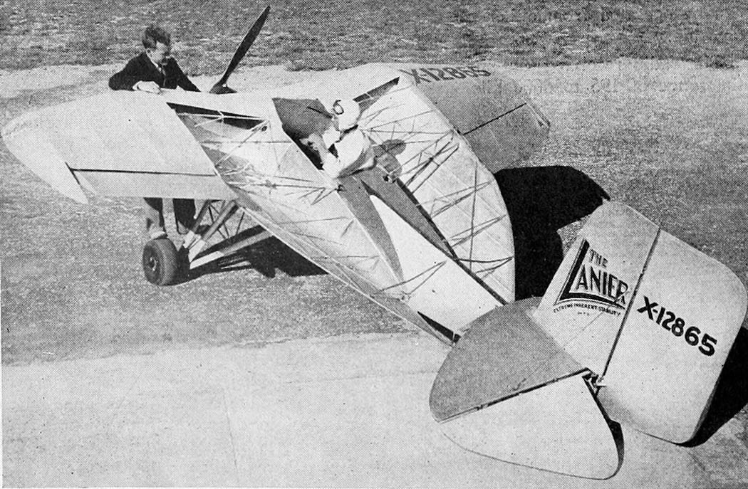 驾驶舱 迈阿密大学的航空实验,造型独特的真空飞机