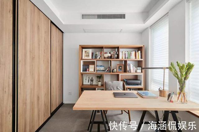 电视柜|没有书房太烦心4种书架设计方案，空间再小也能打造出独立书房