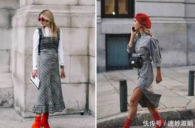 红色|奔四奔五的女人,秋冬穿搭少不了红色,温暖大气,比黑白还好穿