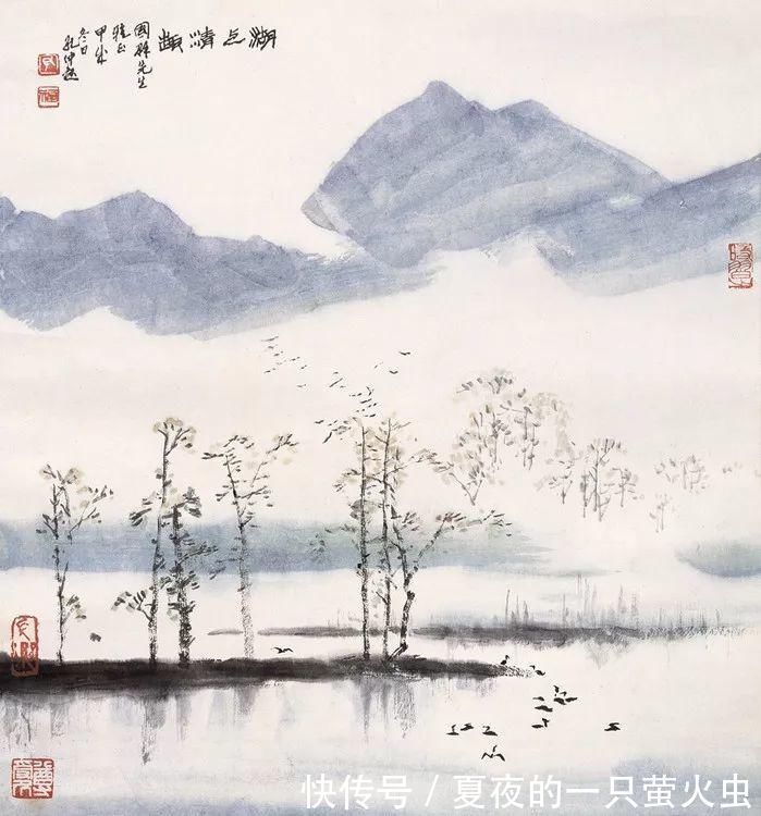 浙江潮|胸有万水千山,自然云生水起——孔仲起山水画欣赏