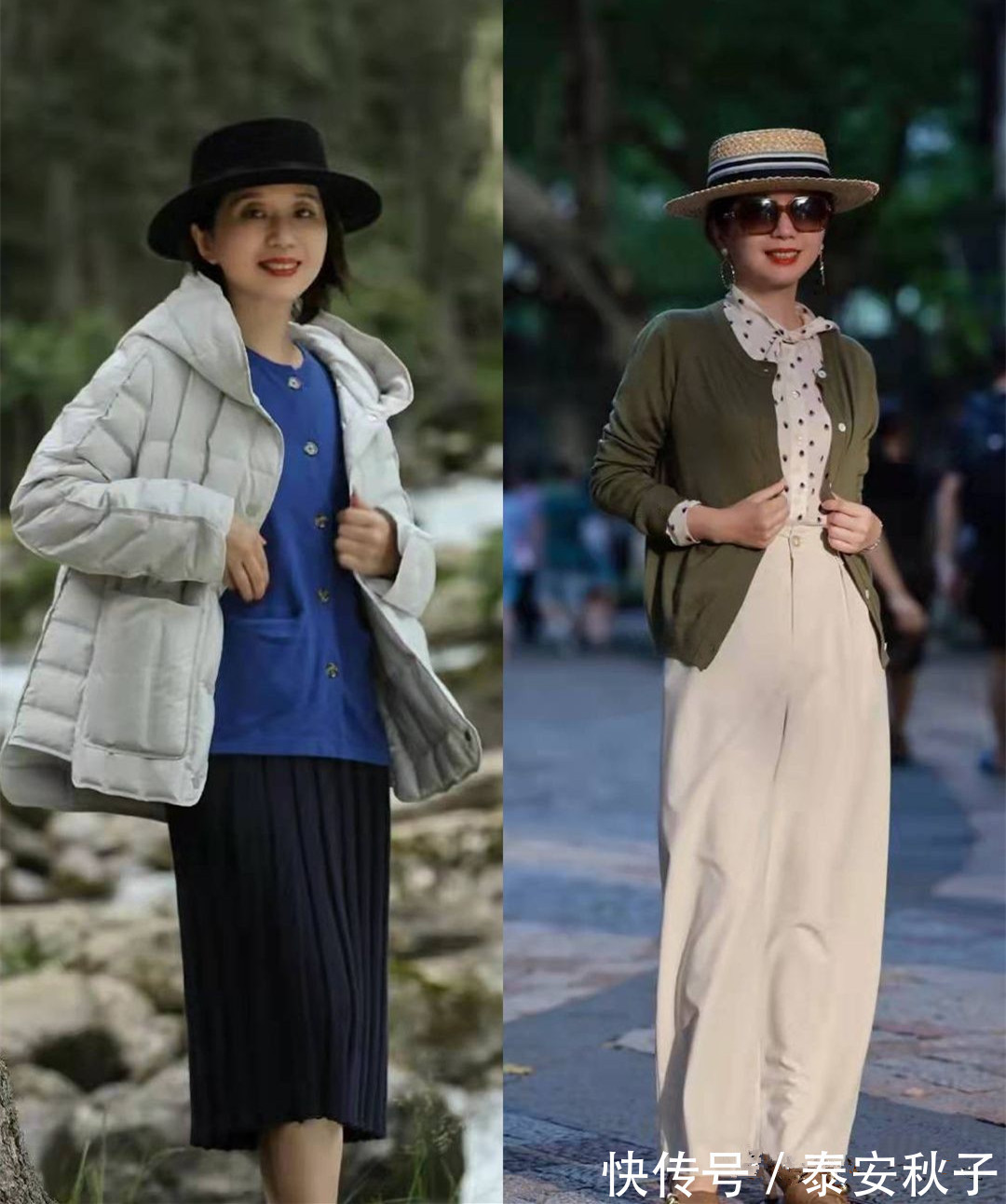 穿搭|过年了,55岁“大妈”的高级感穿搭示范:又美又时髦!