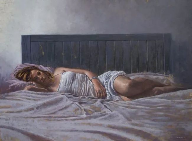 艺术学院$法国女画家:魅力独特的色粉味道