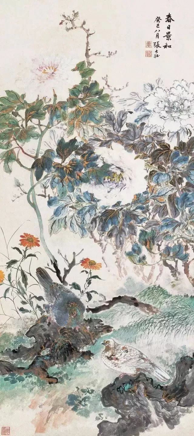 华新罗&张大壮：人淡如菊，以“没骨法”画虾，自创一格