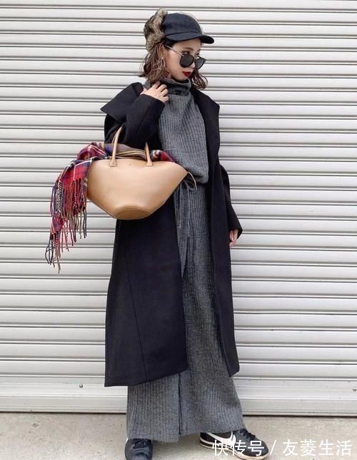 半身裙 仅156cm的她,凭什么会穿?日本素人“显高穿搭”,惊艳高级