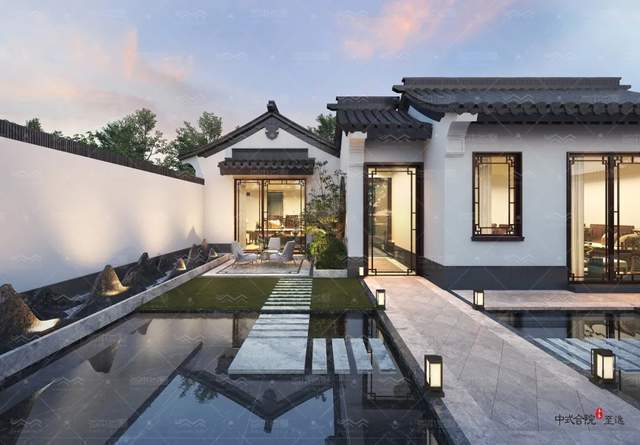 院墅$一家人的“心院”:空间自由灵动,给生活多些惊喜