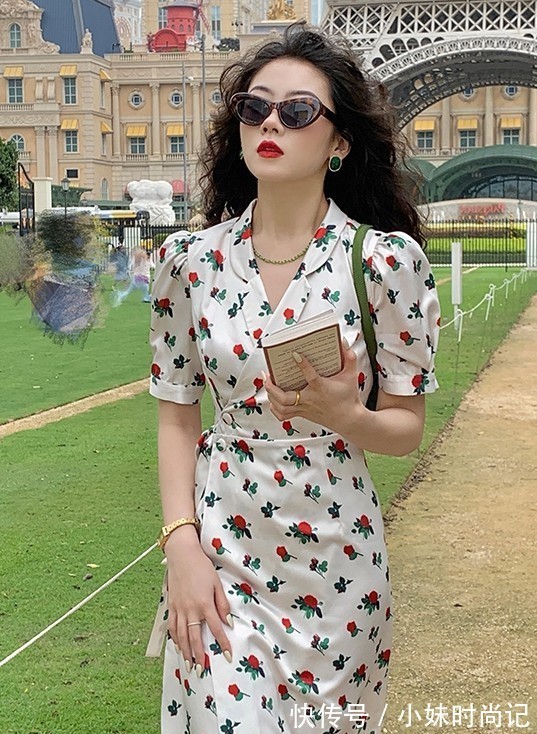 玫瑰|时尚元素,落日玫瑰,浪漫复古气息