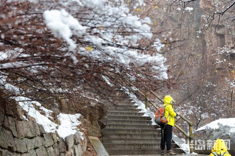 北九水|九水入冬首场雪，银装素裹尽妖娆