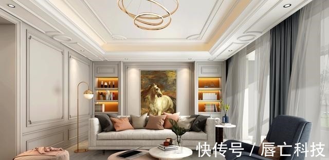 现代|168㎡现代轻奢,粉和绿等元素的润色,让居住环境活泼又优雅!