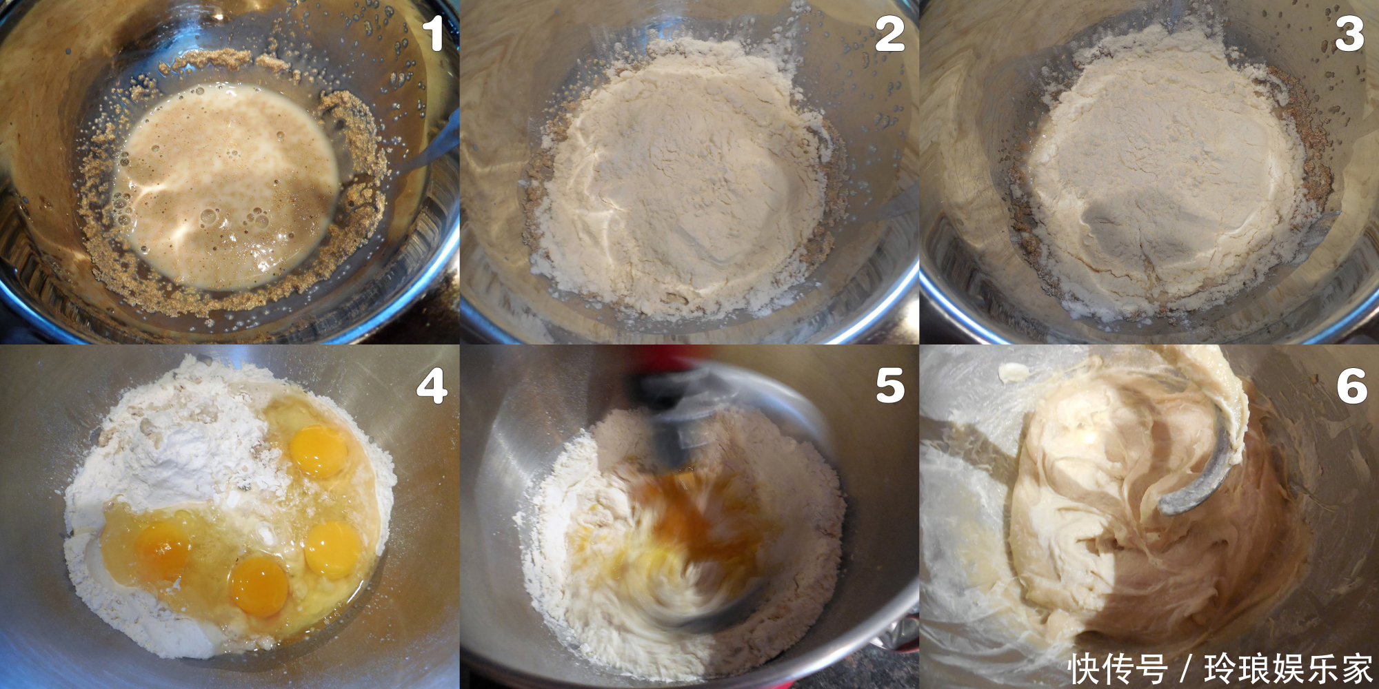 冬天,面包别再买了,自己在家做,不用一滴水,柔软拉丝真好吃!