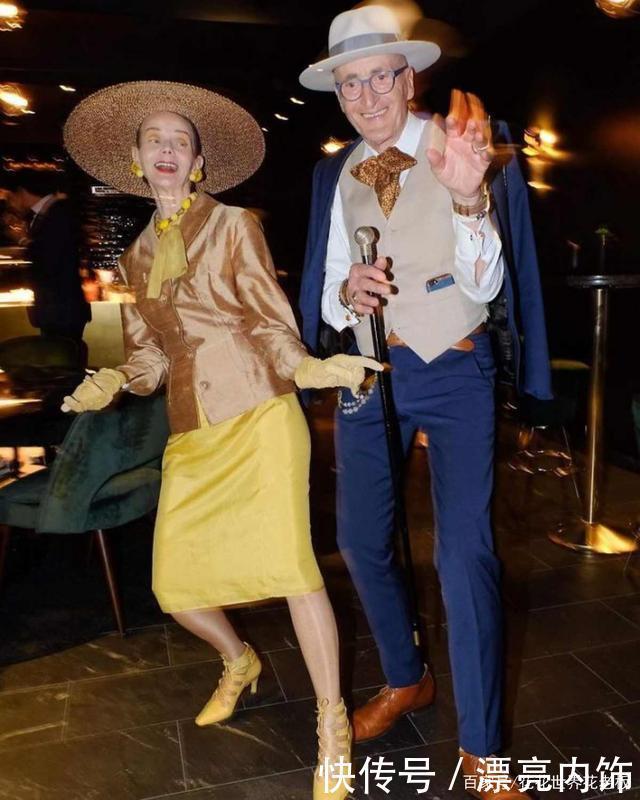 时尚|谁说老了就不能时髦时尚起来比你都还会穿!