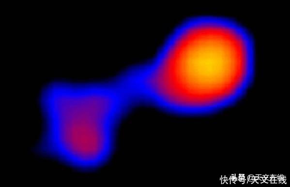 科学家 科学家发现新星系，很是奇怪，神似战斗机形状