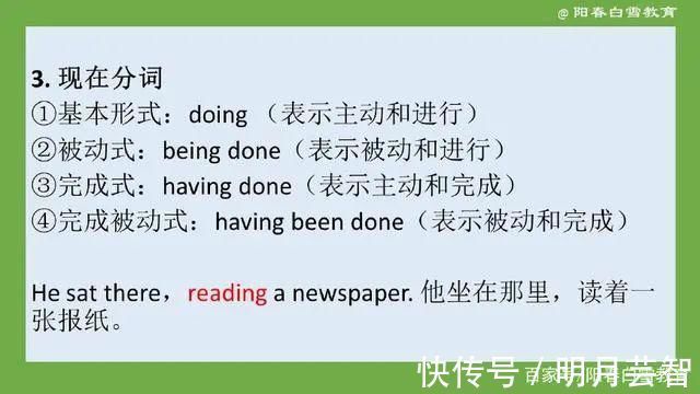 lived@非谓语动词:只有4种,却是万千中学生的拦路猛虎,一篇解决