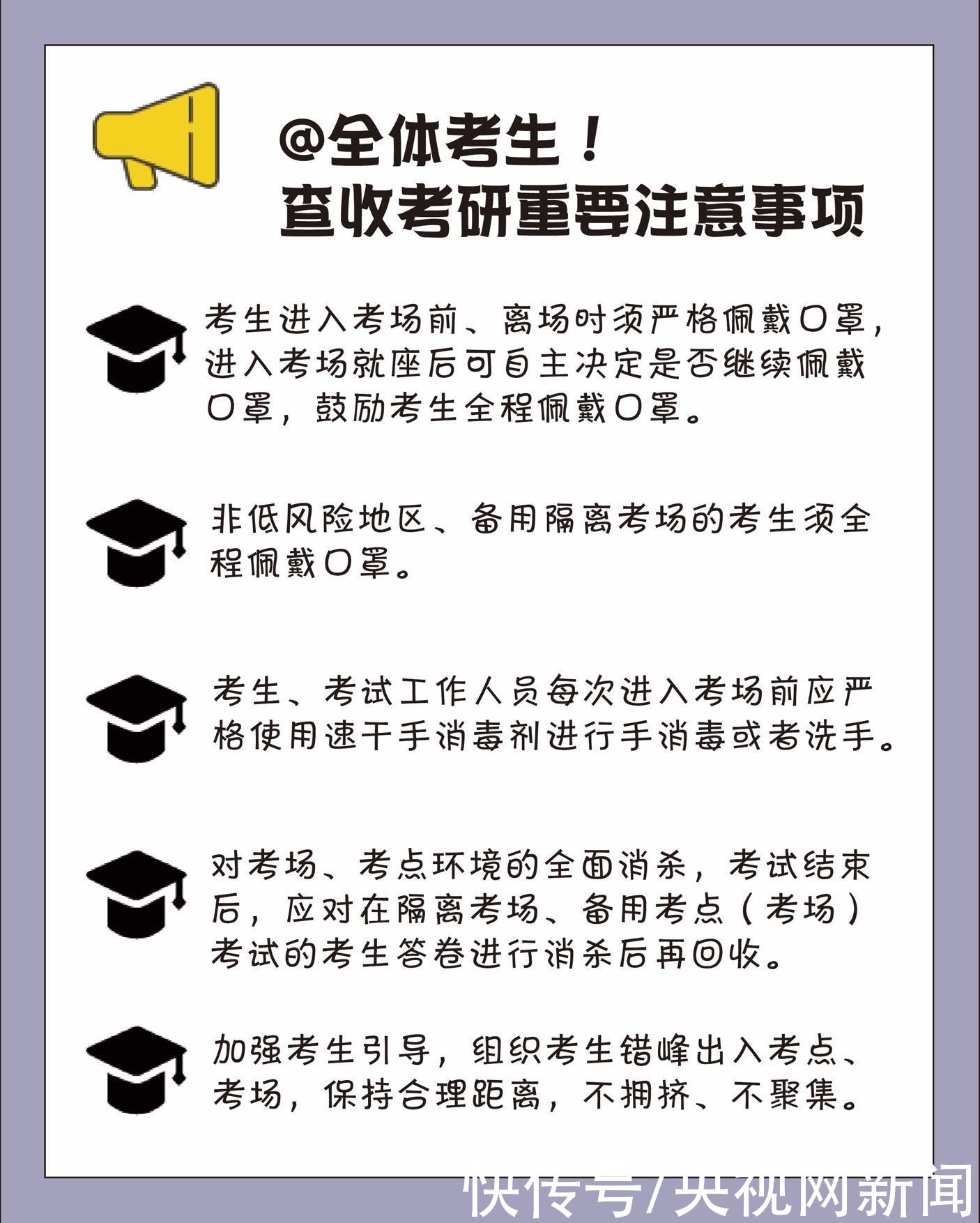 @全体考研人！这些事情你一定要知道